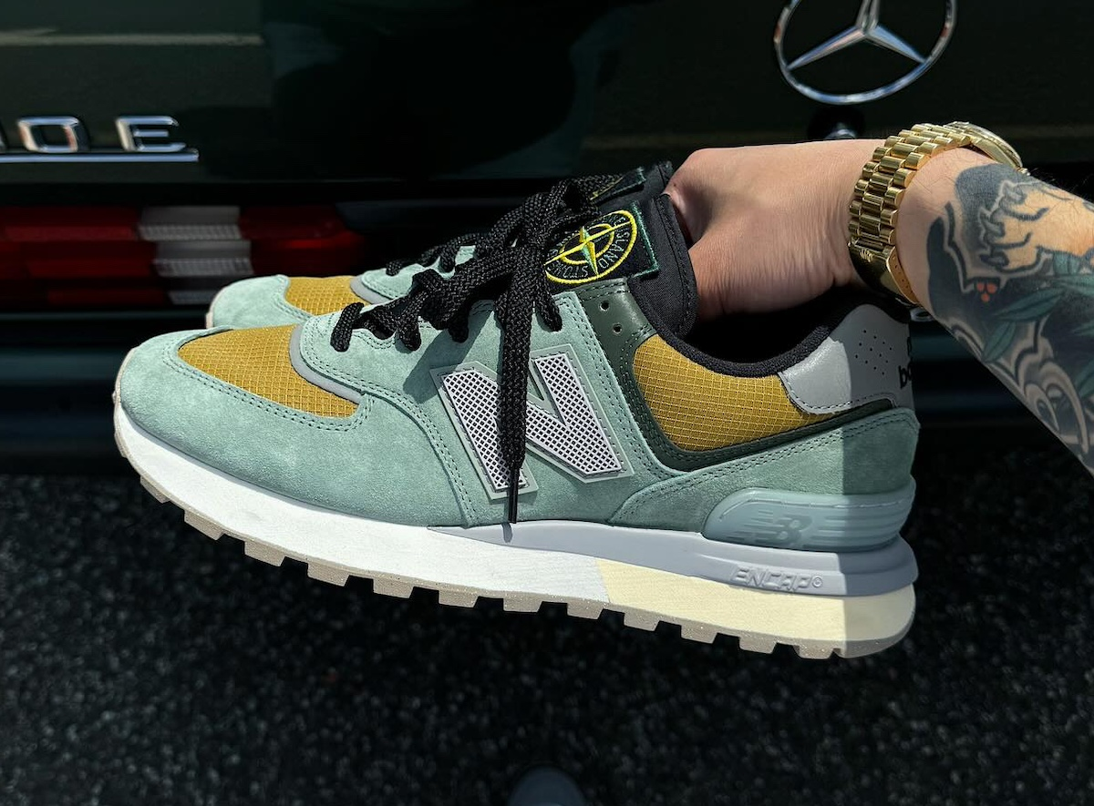 Stone Island x New Balance 574 Legacy Pack U574LGTN U574LGIL Release Info