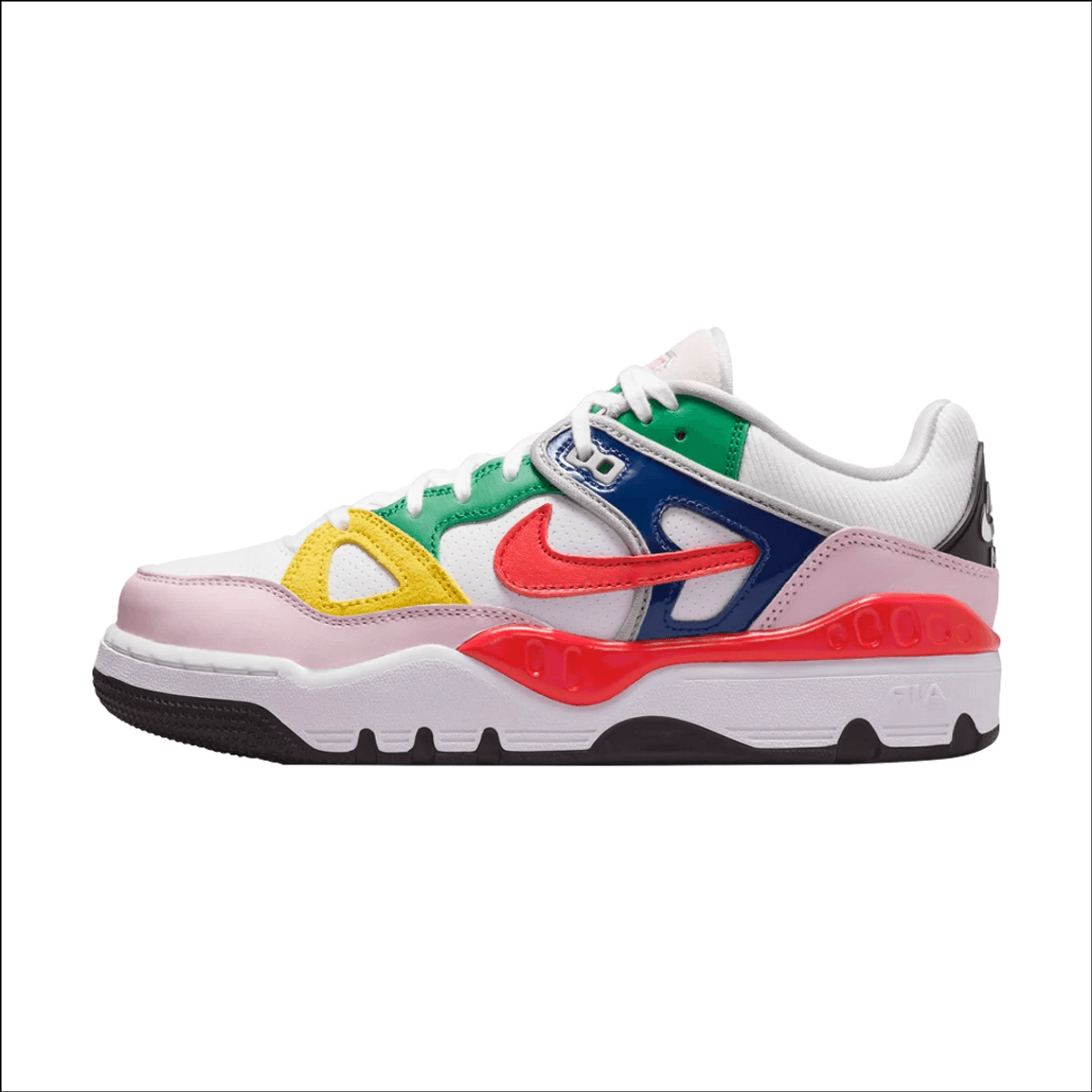 NIGO x Nike Air Force 3 Low White Multi-Color Otsumo Plaza Japan Exclusive