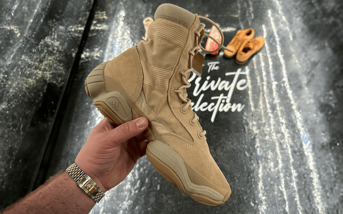 Adidas Yeezy 500 High Tactical Boot “Sand” Looks Ready To Release