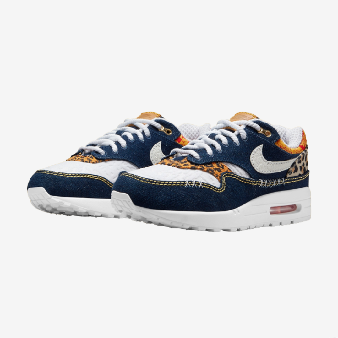 Nike Air Max 1 Denim Leopard 01