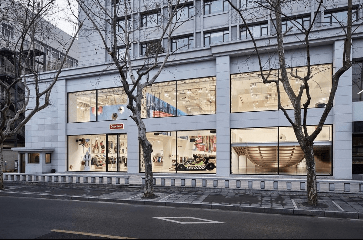 Supreme Opens A New Store In Shanghai