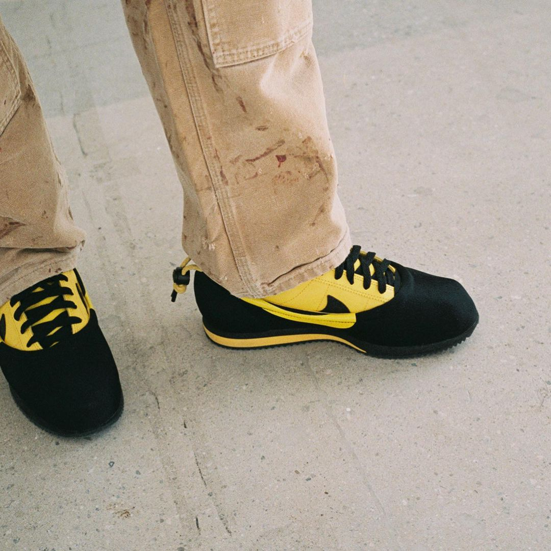 Clot x Nike Cortez SP Black Varsity Maize