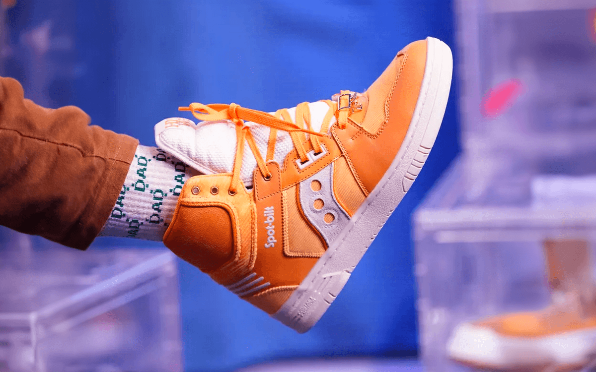 Trinidad James x Saucony Spot Bilt Sonic Hi Marks Pays Tribute To Women's Basketball