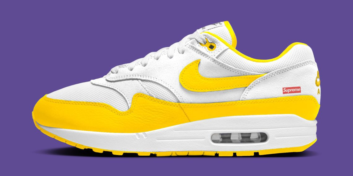 Supreme x Nike Air Max 1 ’87 “Speed Yellow