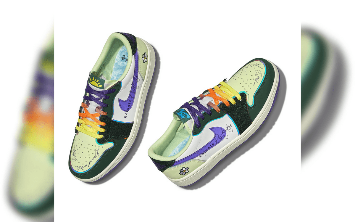 15 Year Old Riddhi Mahajan Puts Her Touch On The Air Jordan 1 Low Doernbecher