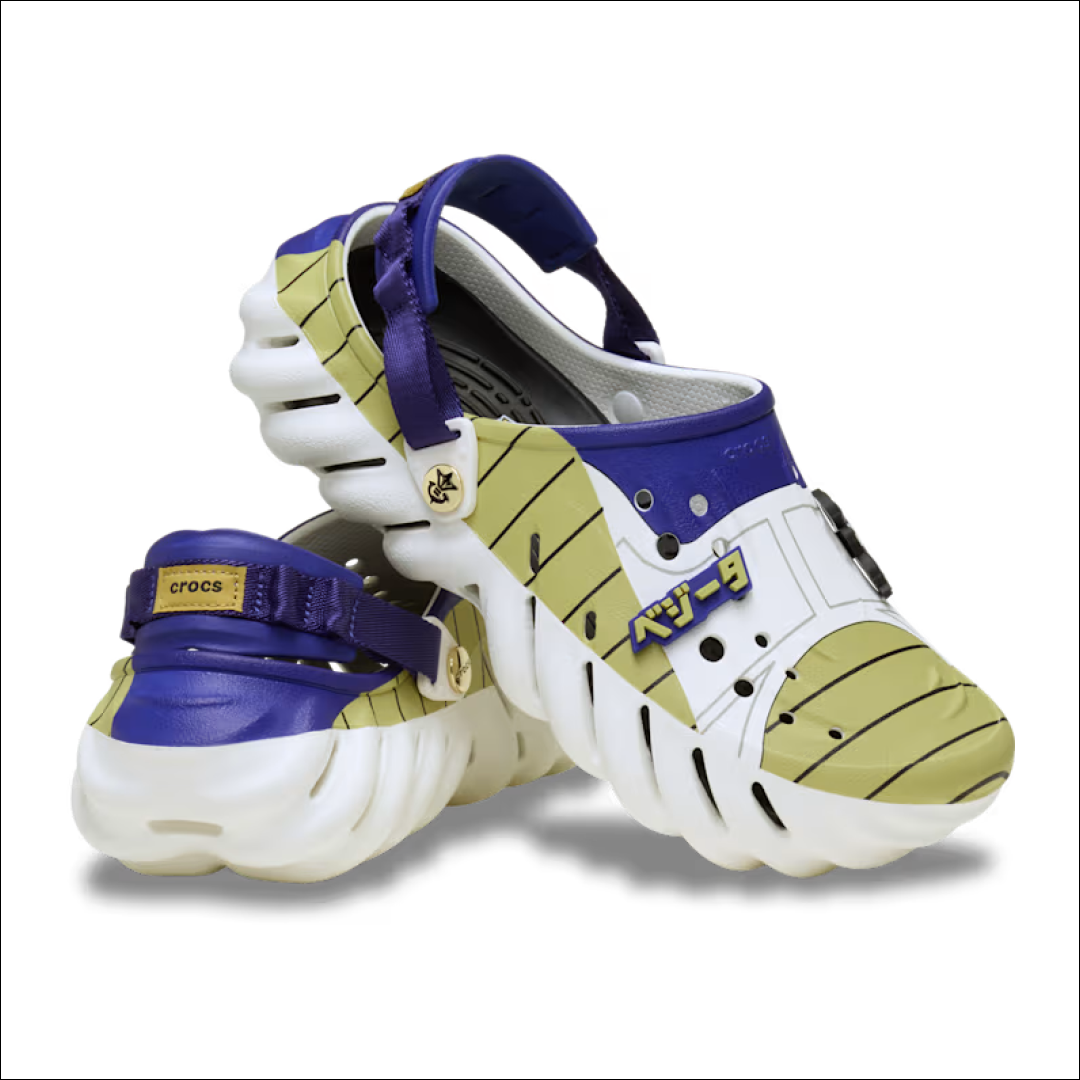 Dragon Ball Z x Crocs Echo Clog “Vegeta” Releases February Dragon Ball Z x Crocs Echo Clog “Vegeta” Releases February
