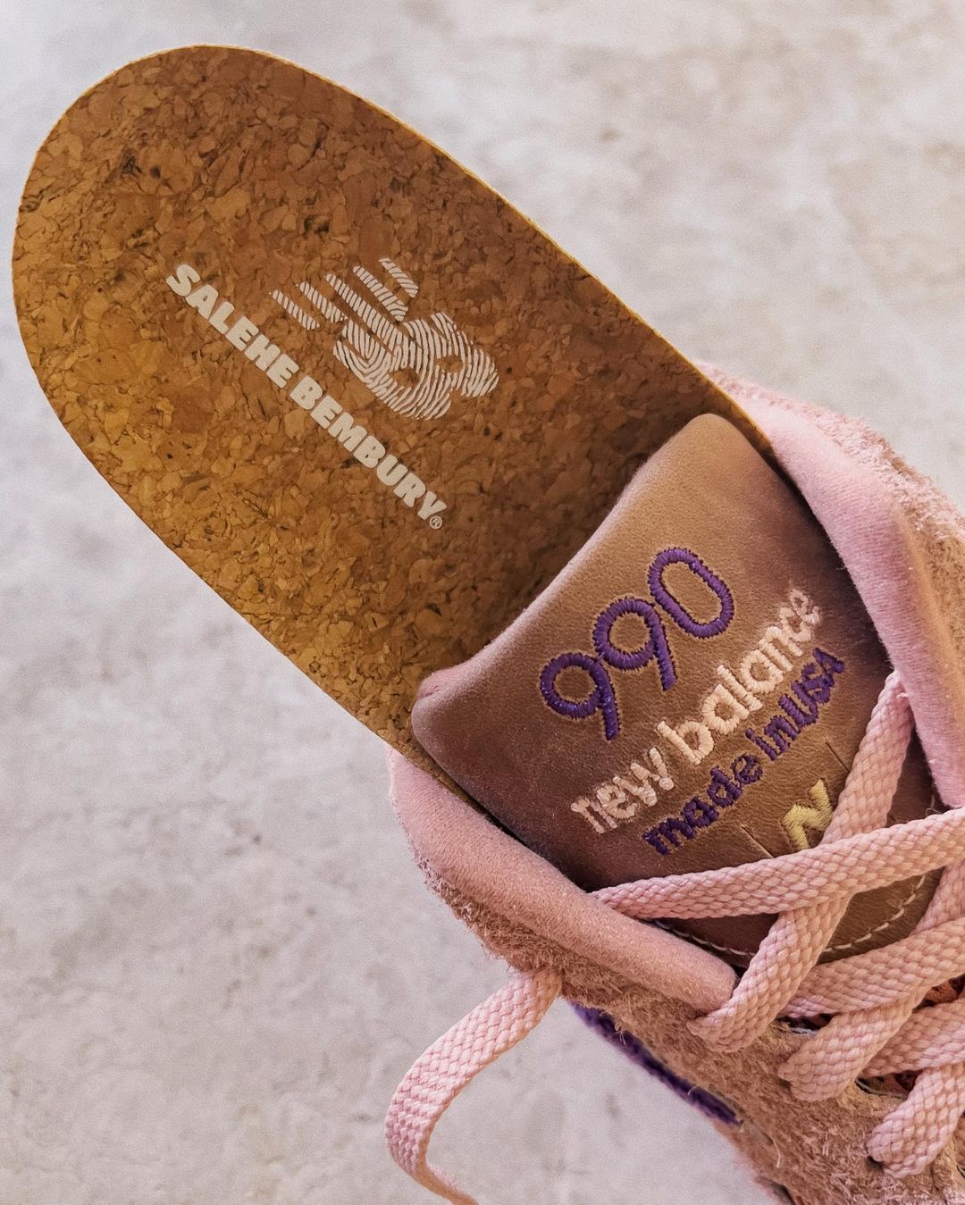 Salehe Bembury x New Balance 990v2 “Sand Be The Time”