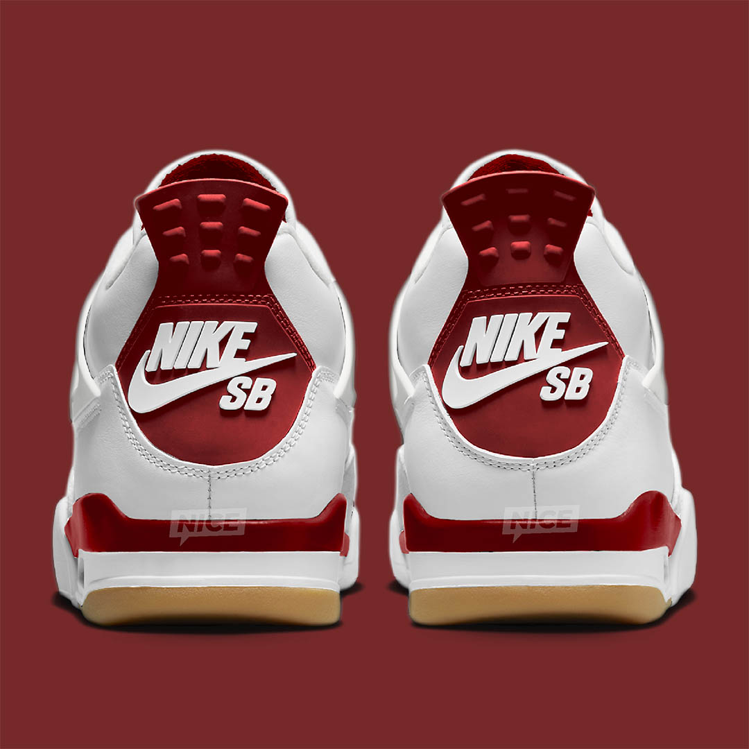 Nike SB x Air Jordan 4 “Varsity Red