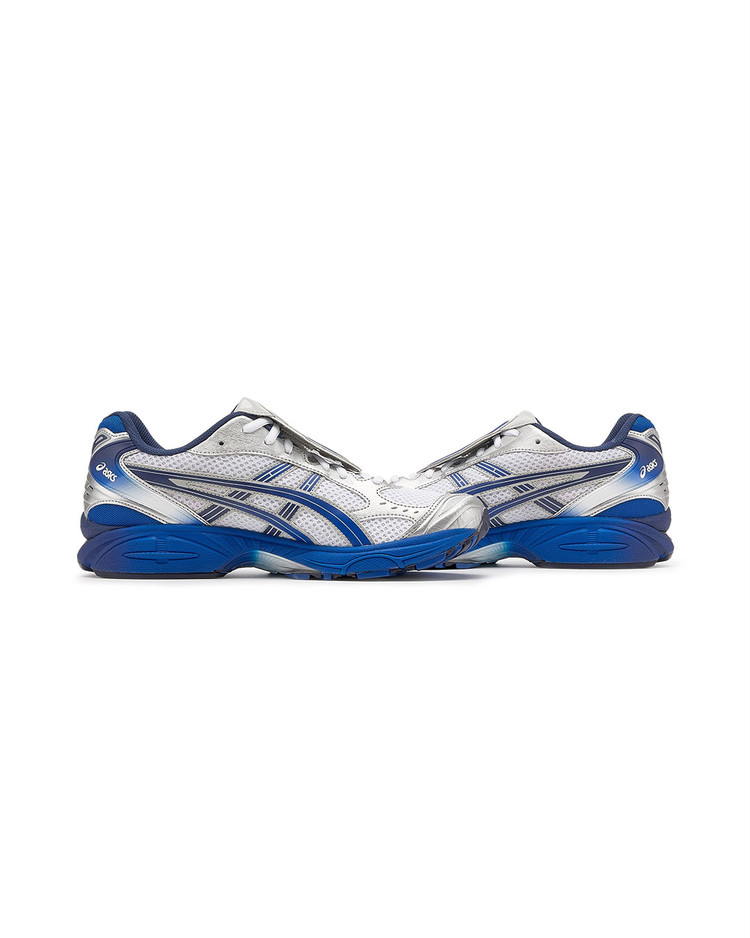 The Museum Visitor x ASICS Gel Kayano 14 White Blue 1203A528-020 Release Info