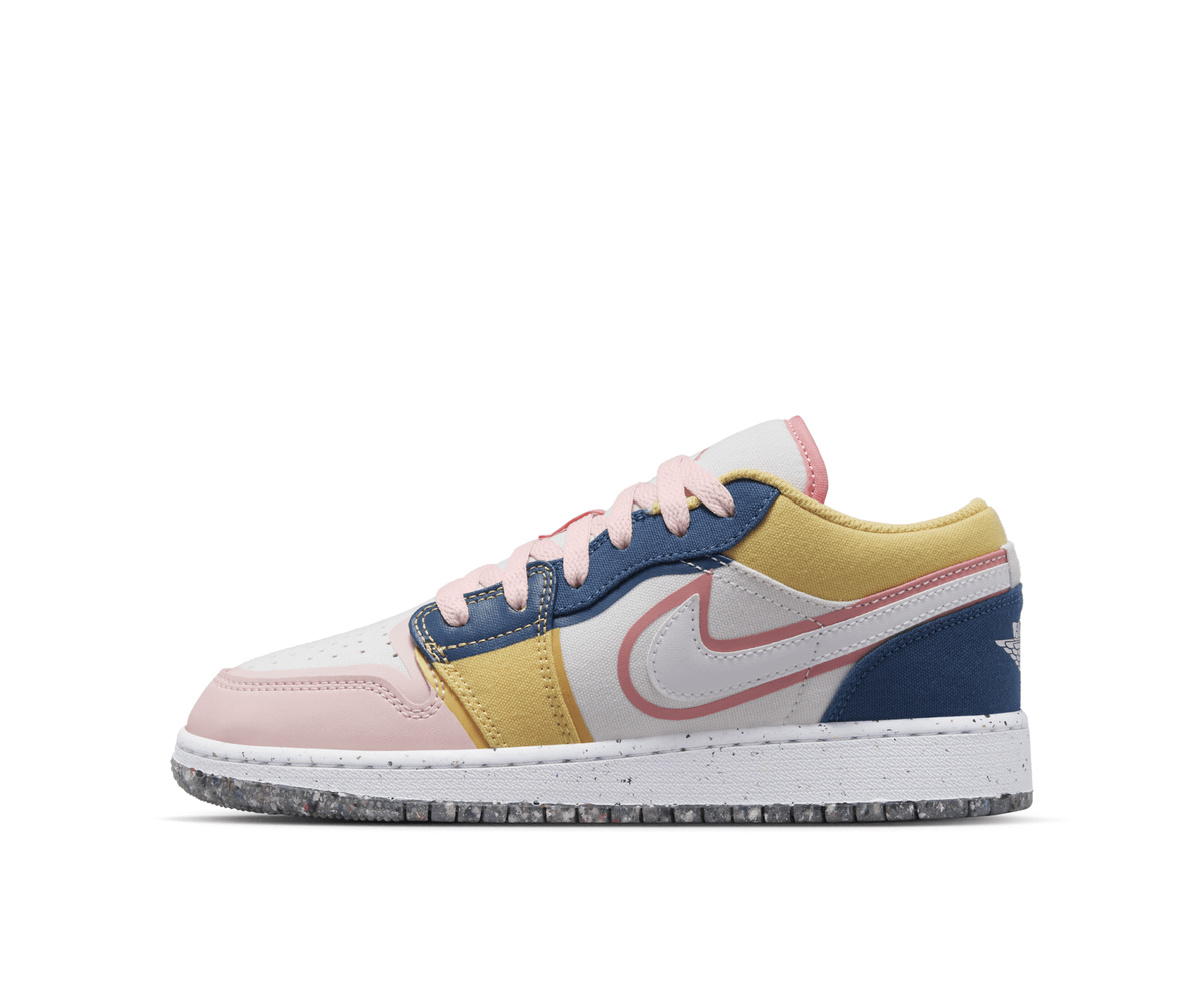 Jordan 1 Low SE Multi Canvas (GS)