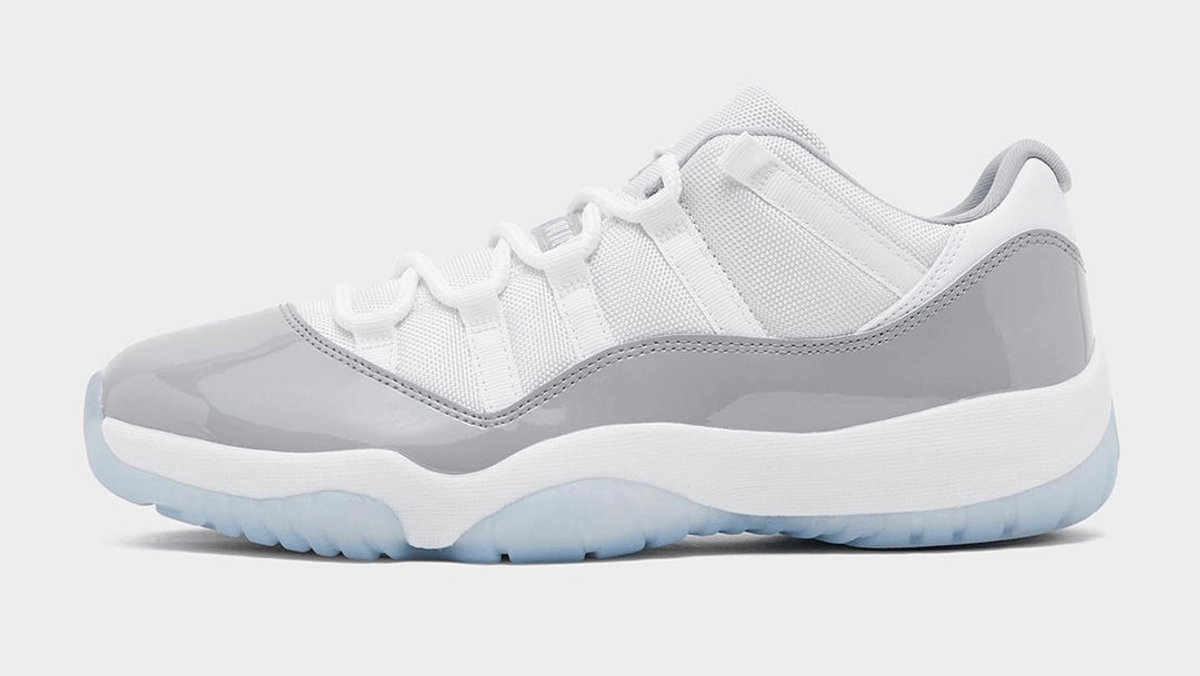 Official Look Of The Air Jordan 11 White Cement Grey
