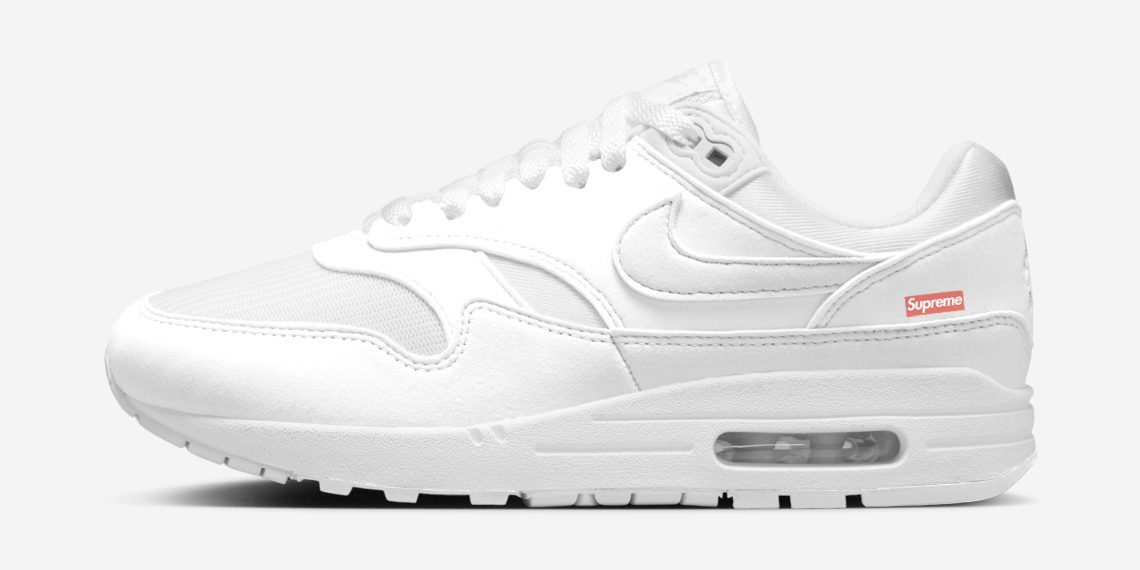 Supreme x Nike Air Max 1 ’87 “White