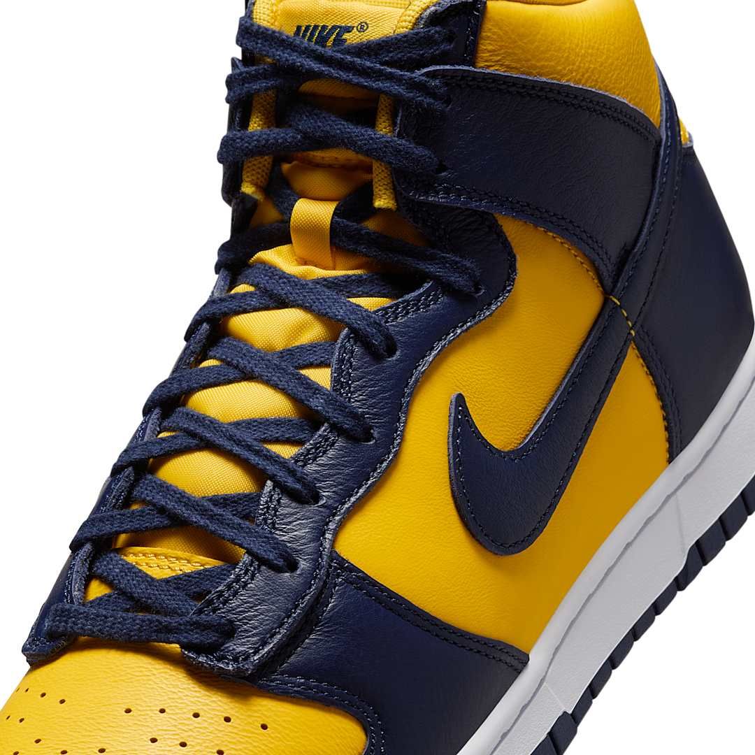 Nike Dunk High “Michigan” HF3143-700 Release Info 2025 7