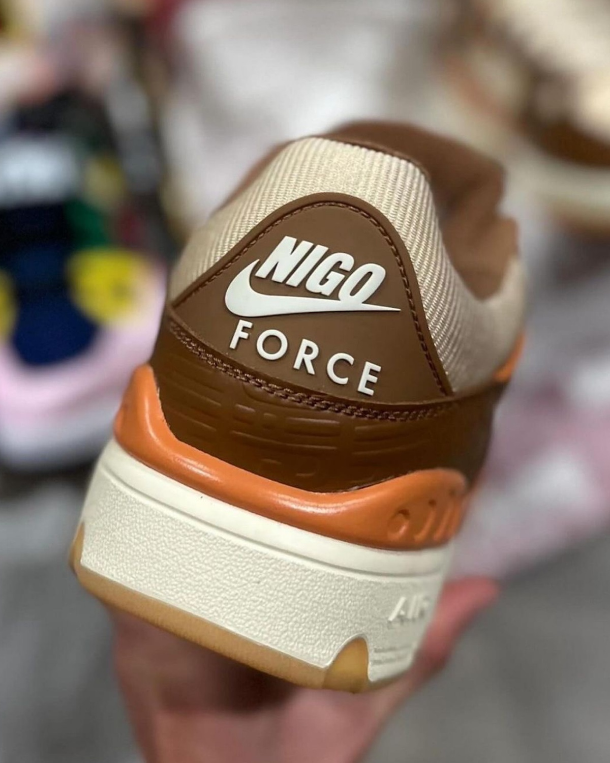 Nigo x Nike Air Force 3 Low Light British Tan HQ0260-200 Release Info