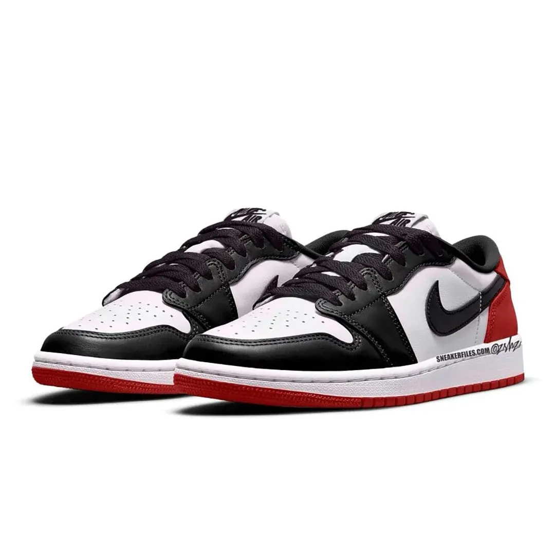 Air Jordan 1 Low Og Black Toe 