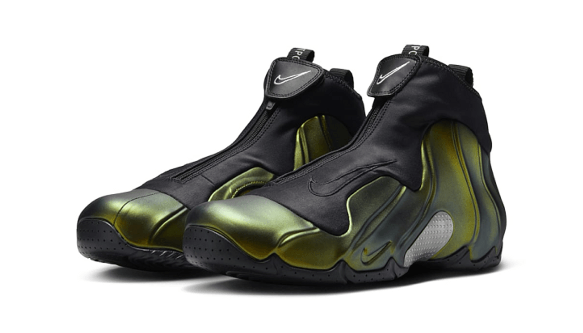 The Nike Air Flightposite “Metallic Gold” Returns Holiday 2024