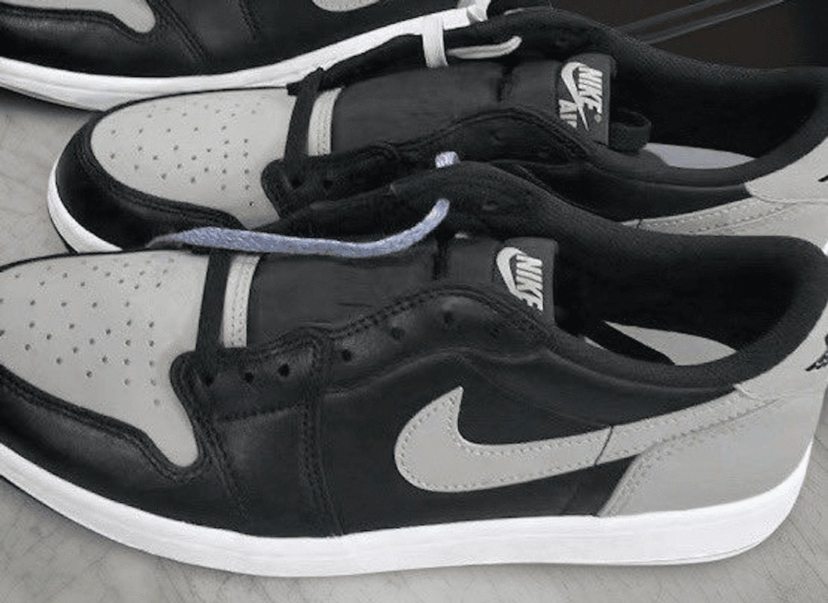 First Look At The Air Jordan 1 Low OG “Shadow”
